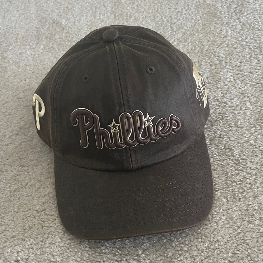 Mitchell & Ness Philadelphia Phillies Brown Baseball Cap